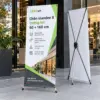 Chân standee chữ X cường lực 60x160 cm - ảnh 3