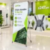 Chân standee chữ X cường lực 60x160 cm - ảnh 6
