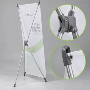 Chân standee chữ X Hà Hà 60x160 cm - ảnh 2