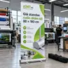 Standee cuốn nhôm tốt 80x180 cm - ảnh 3