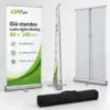 Standee cuốn nhôm thường 60x160 cm - ảnh 2