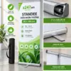 Standee cuốn nhôm thường 60x160 cm - ảnh 6