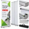Standee cuốn sắt màu bạc 80x180 cm - ảnh 5