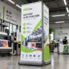 Standee cuốn Hào Hoa 2 mặt nhựa 80x180 cm - ảnh 3