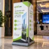 Standee cuốn Hào Hoa 2 mặt nhựa 80x180 cm - ảnh 4