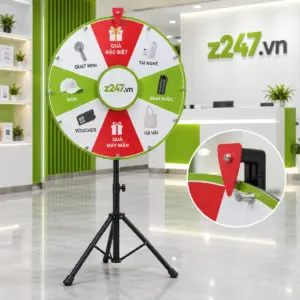 Kệ xoay trưng bày cỡ trung (loại thường) - ảnh 1