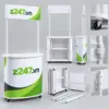 Quầy bán hàng di động bằng nhựa - ảnh 2
