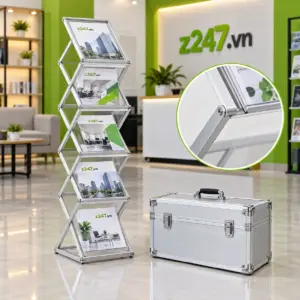 Vali kệ tư liệu hợp kim nhôm - ảnh 1